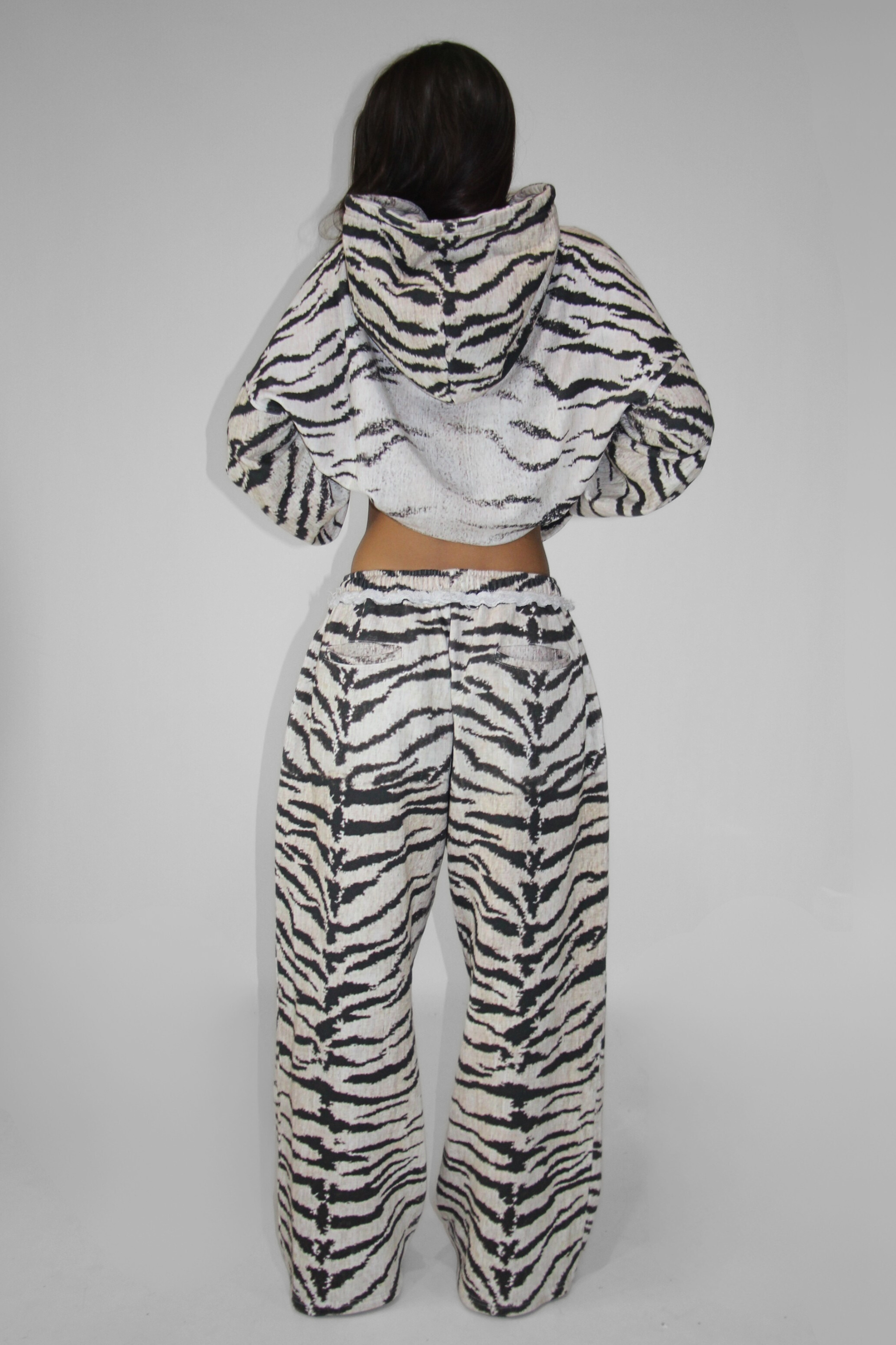 The Zebra Hoodie French Terry