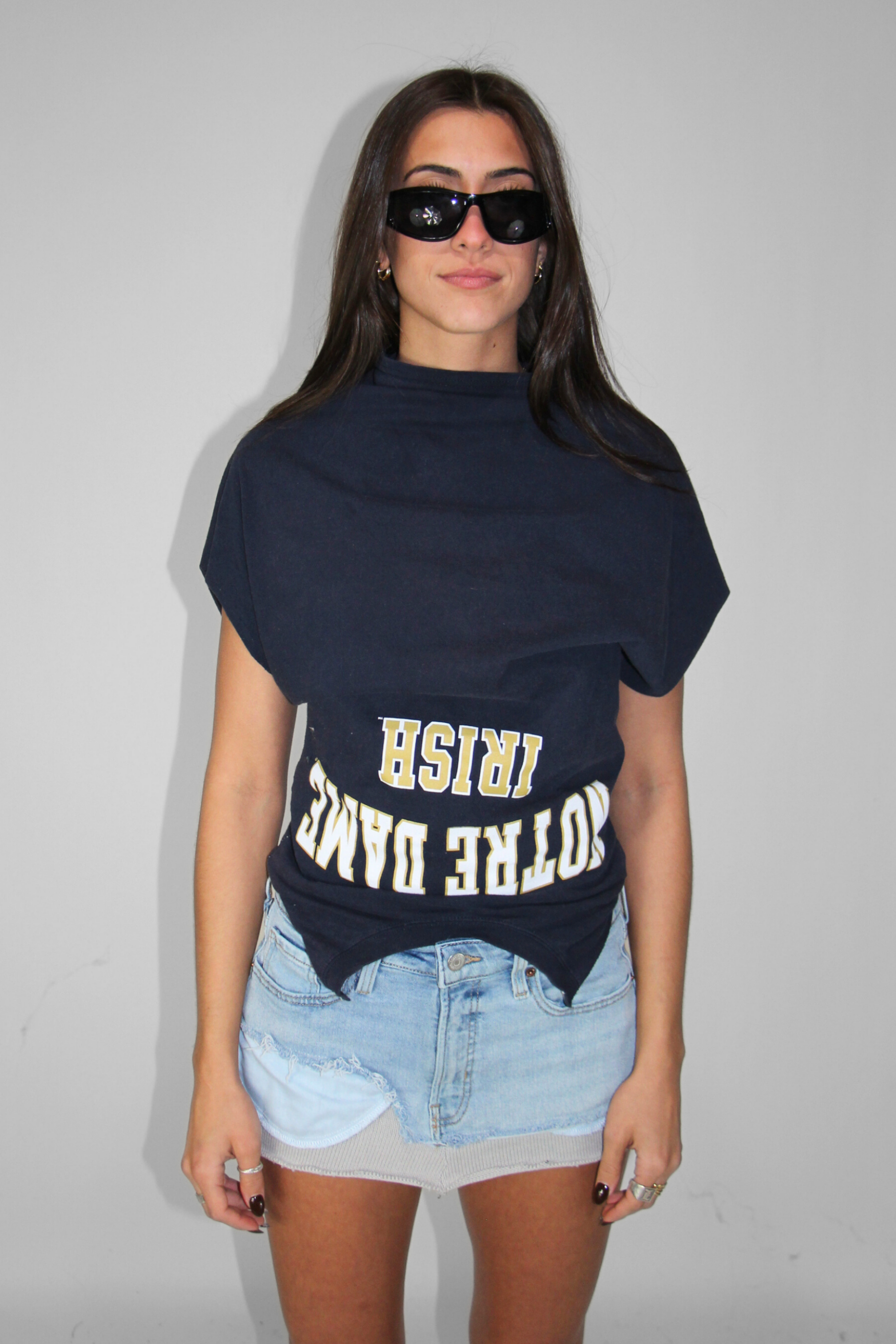 THE UPSIDE DOWN TEE Notre Dame