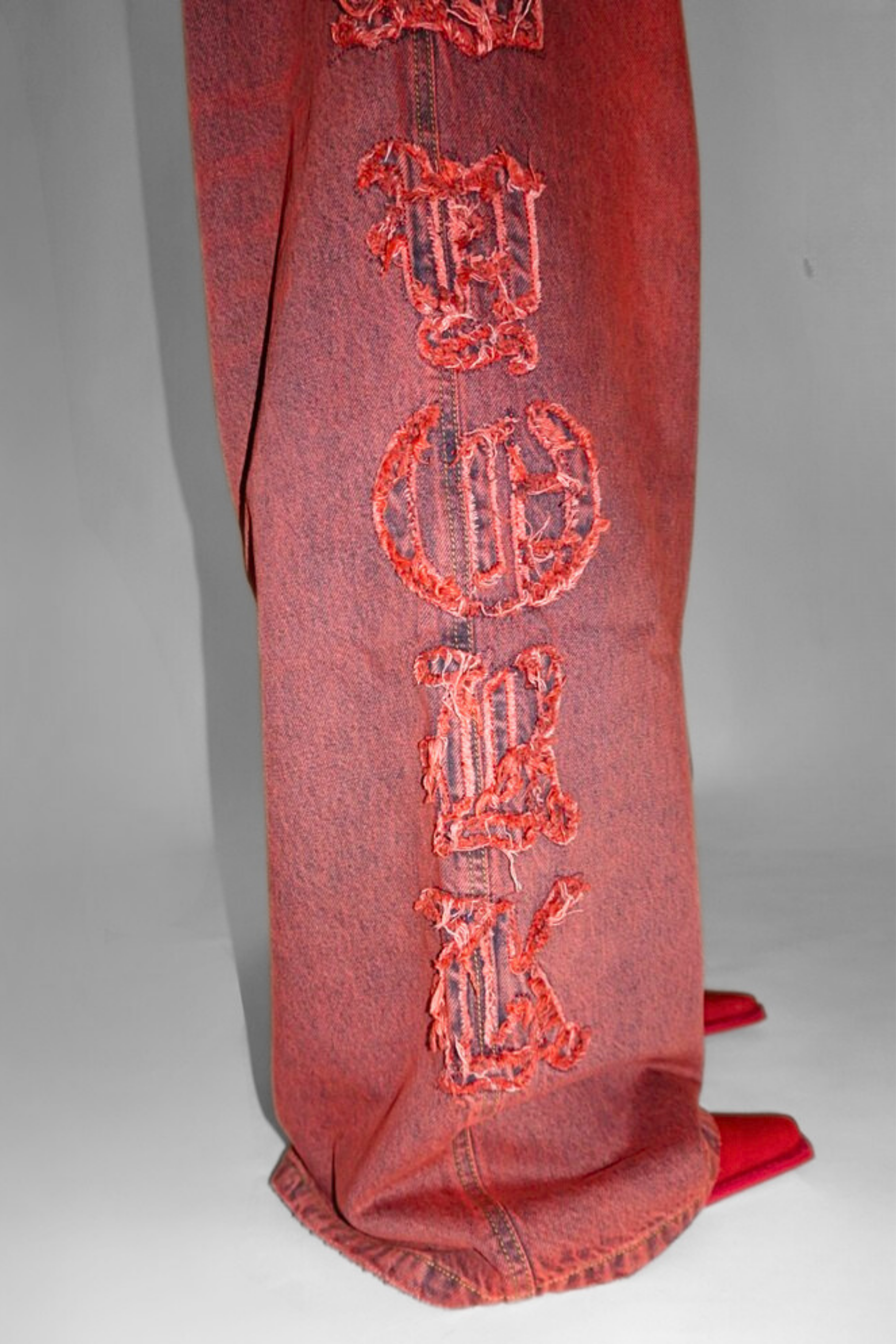 Blaster Denim in Red Wash