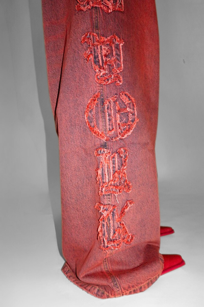 Load image into Gallery viewer, Blaster Denim in Red Wash
