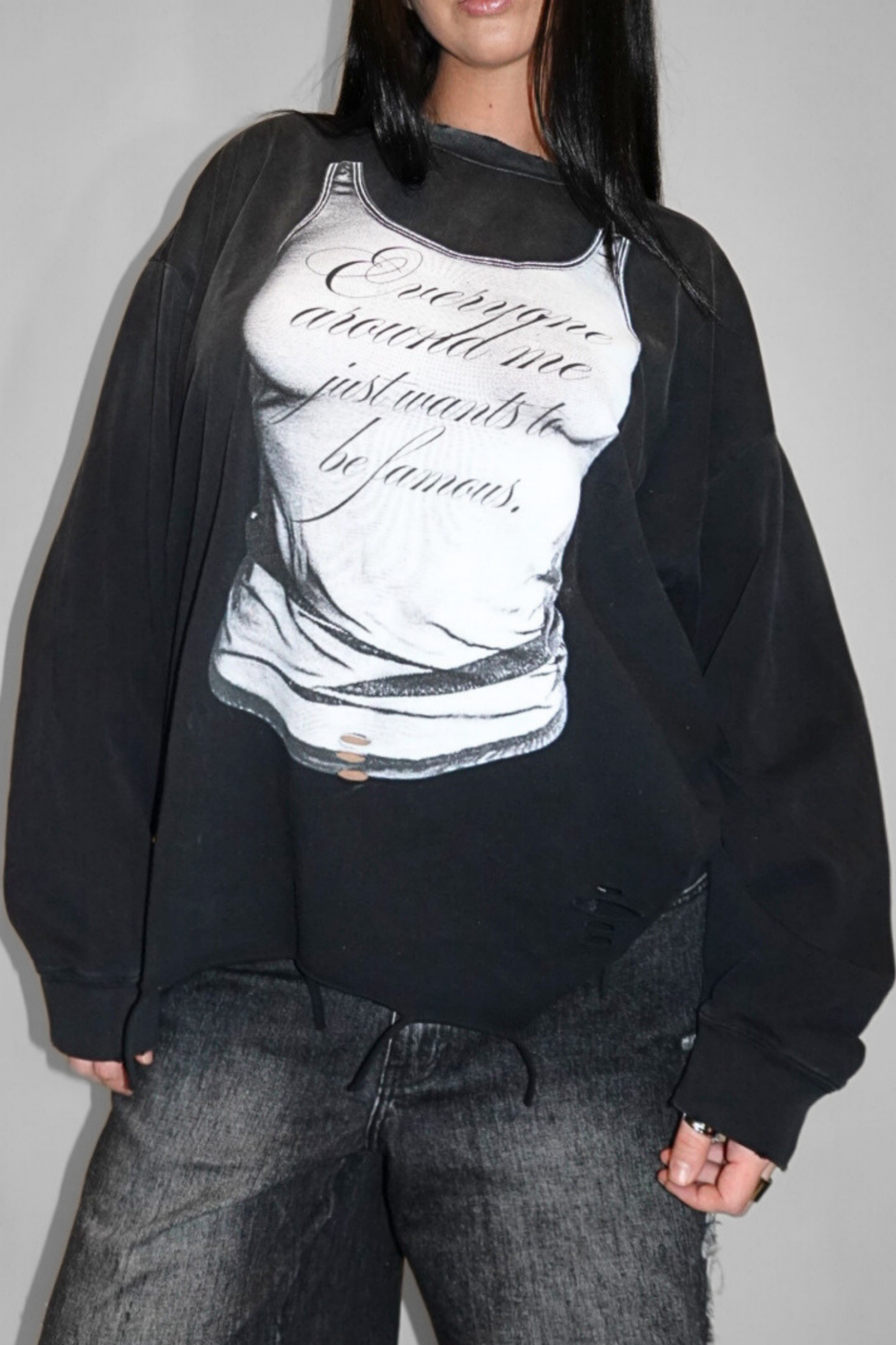 Famous Vintage Wash Long Sleeve