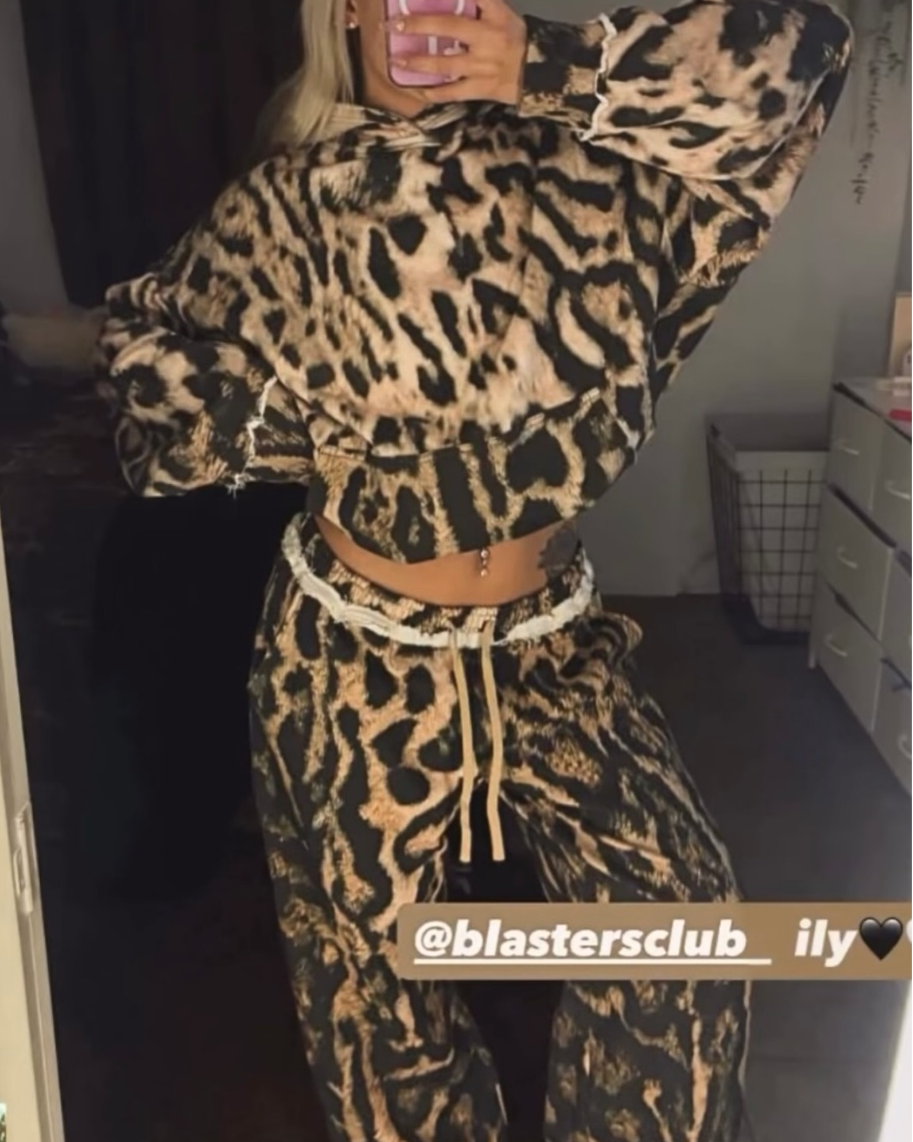The Leopard Sweats French Terry – Blasters Club