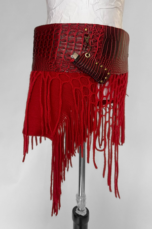 BELTED MINI — RUBY CROC / SPRITZ