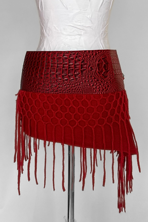 BELTED MINI — RUBY CROC / SPRITZ
