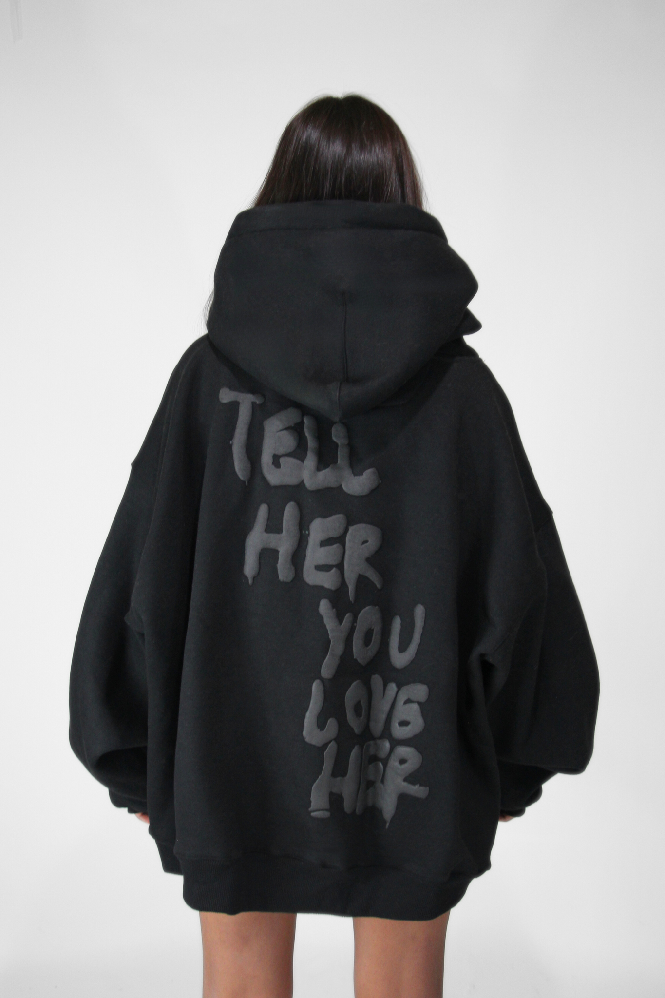 Tell Her You Love Her Hoodie in Black – Blasters Club Tell Her You Love Her Hoodie in Black – Blasters Club