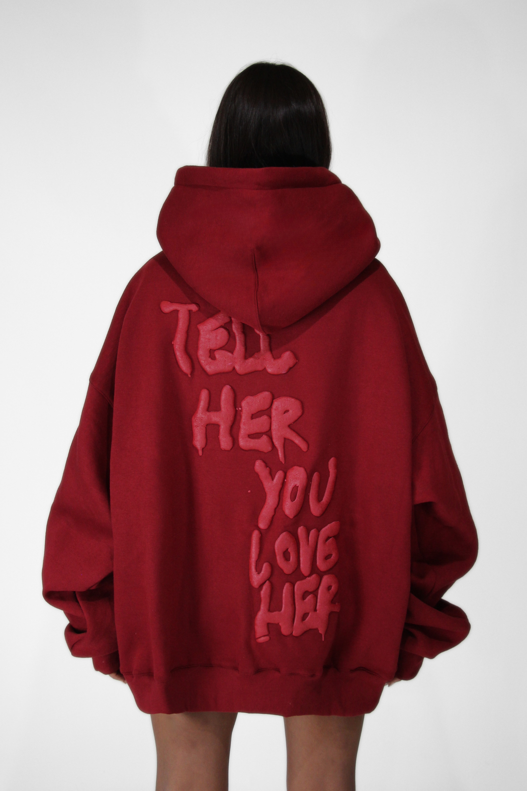 Tell Her You Love Her Hoodie in Brick – Blasters Club Tell Her You Love Her Hoodie in Brick – Blasters Club