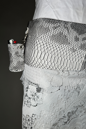 BELTED SKIRT — VIPER / TIL DEATH 01