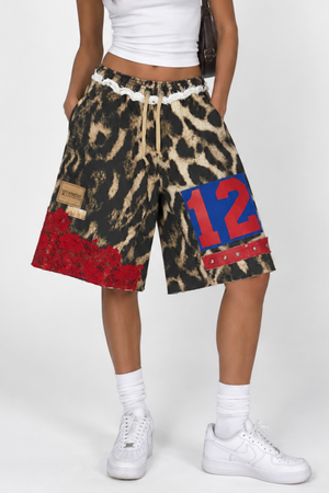 THE LEOPARD STREET SHORT #12 (Size XS/S)