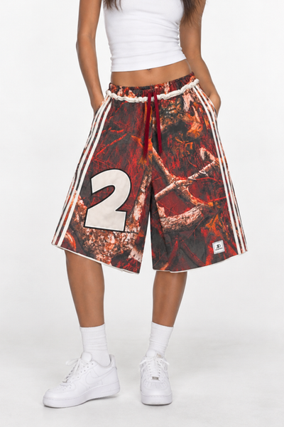 Load image into Gallery viewer, THE FIRE CAMO STREET SHORT (Size L/XL)
