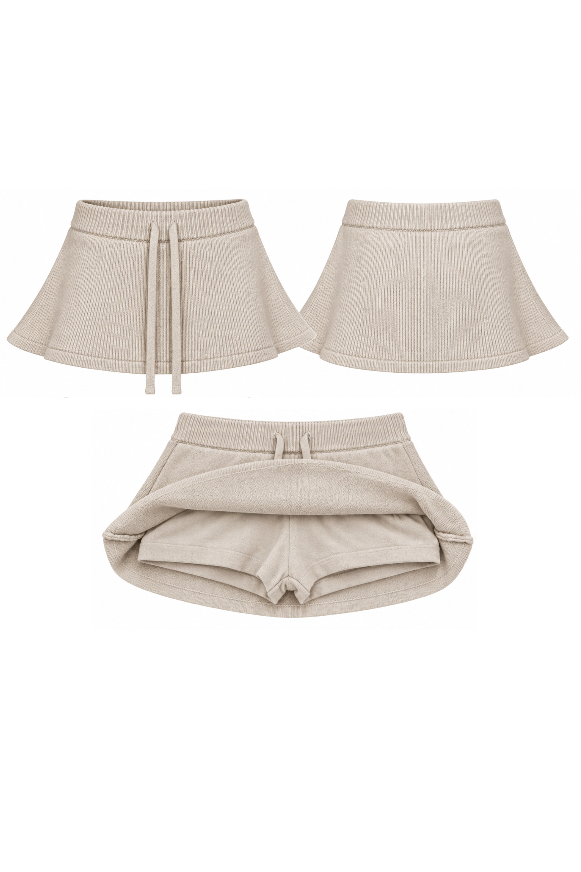 Knit Mini Skort
