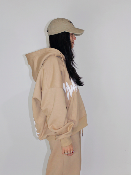 Load image into Gallery viewer, Pierced Hat in Washed Khaki
