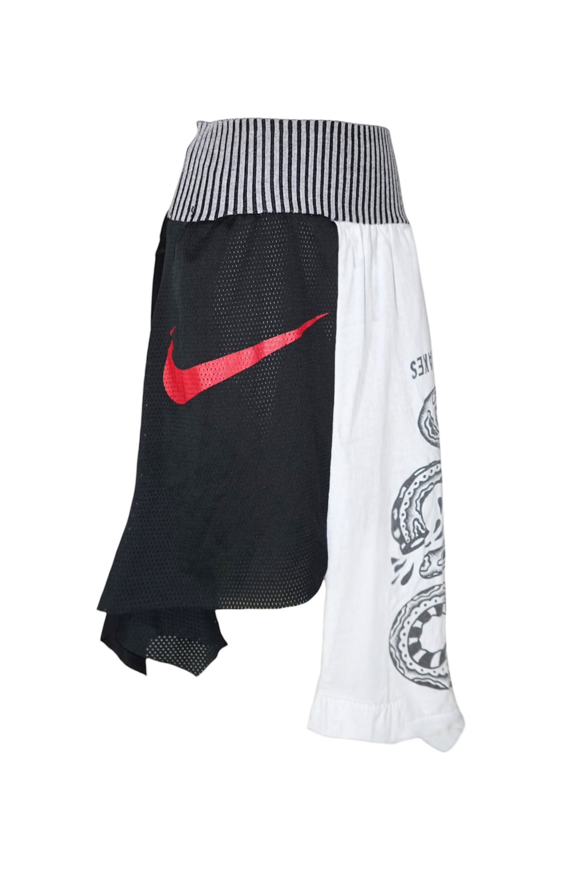 RECONSTRUCTED JERSEY SKIRT 07