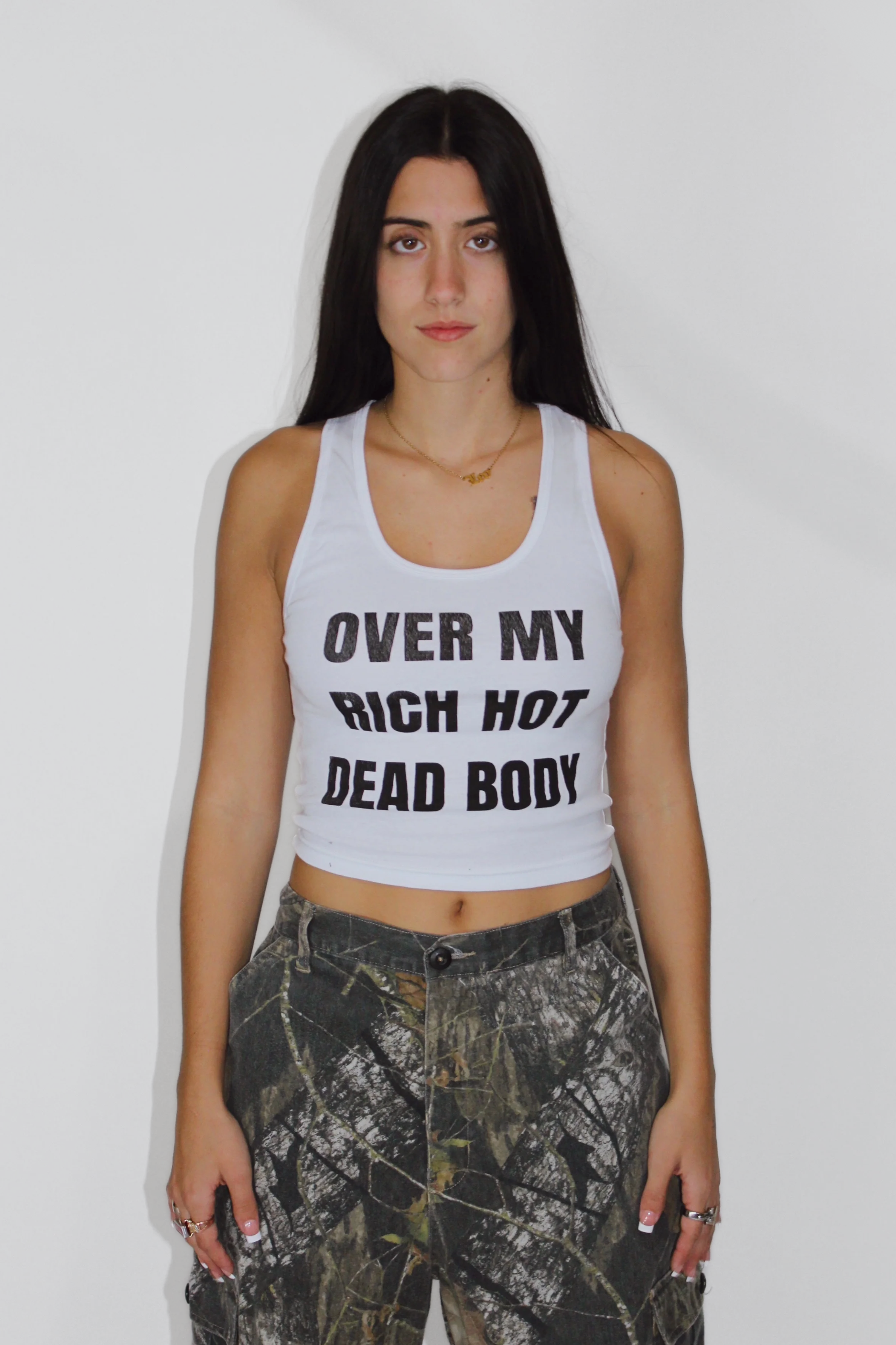 Over My Rich Hot Dead Body Tank