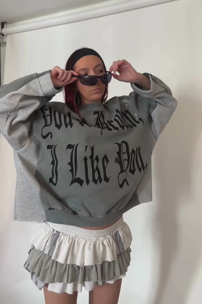 Load and play video in Gallery viewer, 03: BROKEN CREWNECK SAGE

