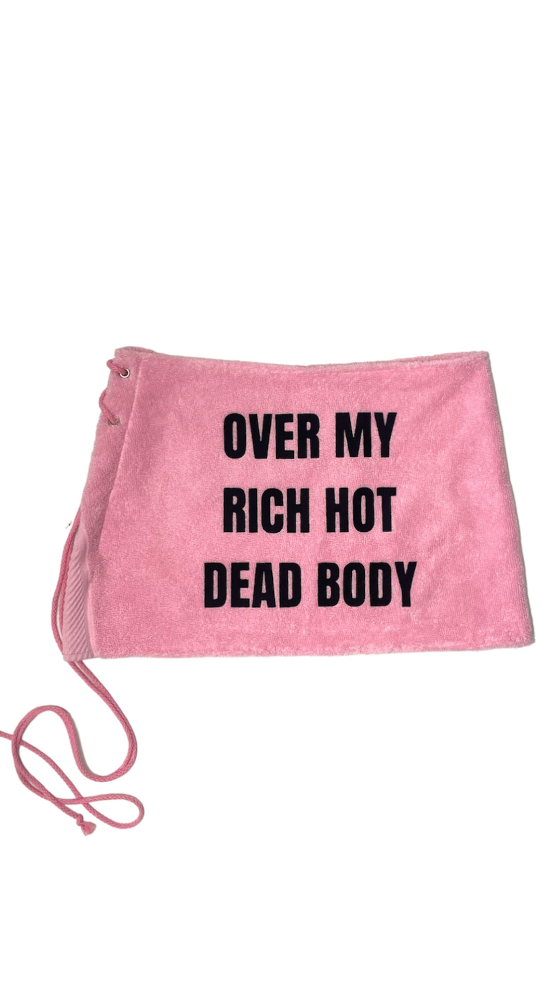Towel Skirt Rich & Hot in Pink